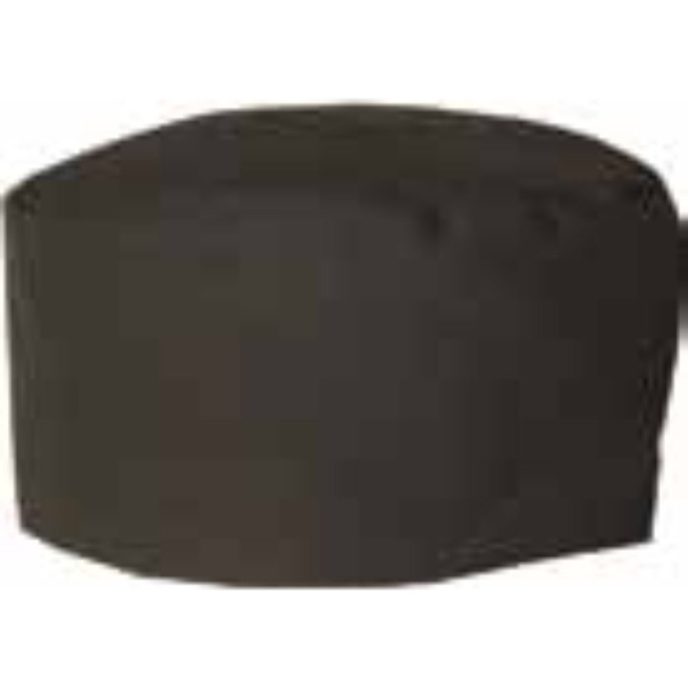 Chef Cap Black Cotton Style 235